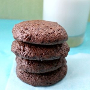 Chocolate Balsamic Fudge Cookies