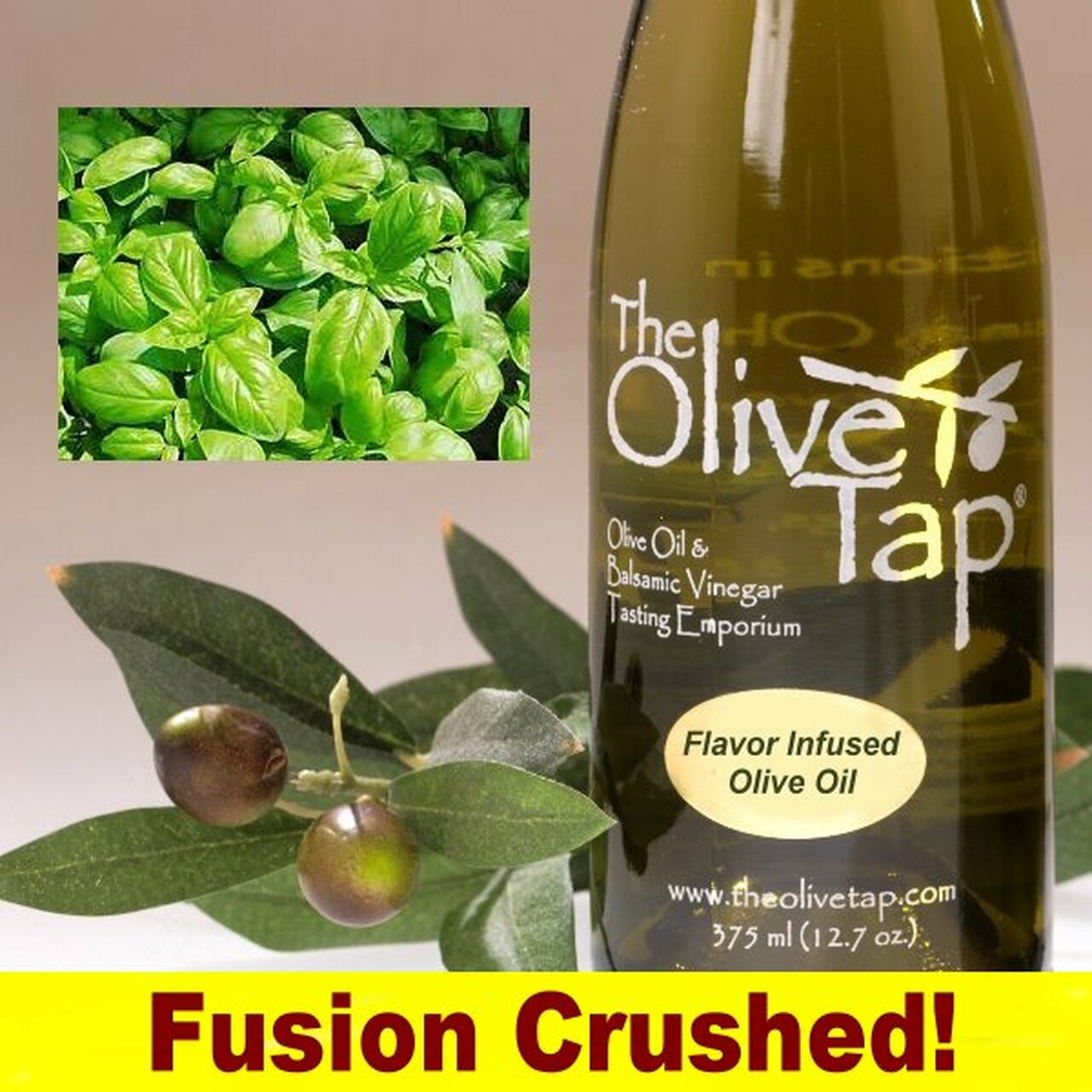 Basil Olive Oil-Fusion Crushed!